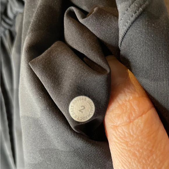 Lululemon Stretch High-Rise Jogger Full Length Black Camo Deep Coal Size Small - Picture 10 of 11